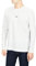 BOSS Mens TChark Contrast-Logo T-Shirt in Stretch Cotton White