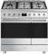 Smeg 90cm Dual Fuel Range Cooker - Stainless Steel