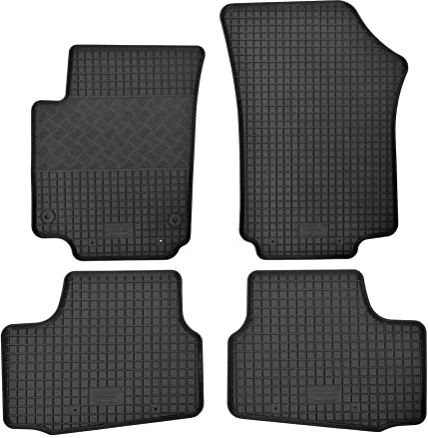 Premium Gummi Fußmatten geeignet für VW Up! ab 2011 - Perfekte Passform und Schutz für Ihren Fahrzeugboden