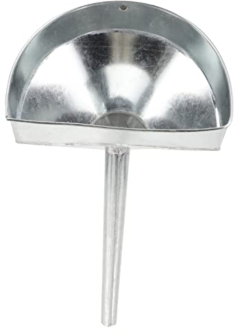 Cabilock Imbuto Carburante Olio Motore Imbuto Stelo Ferro Design Anti-Perdite per Auto e Veicoli Pratico per Benzina e Olio Facile da Trasportare