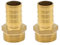 YDHfdc 2 Piezas Barb Conector Latón de Púas Conector de Acoplamiento Entronque Manguera G3/4x19mm para Tuberías de Agua, Combustible y Aire