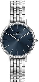 Daniel Wellington Petite 5-Link Bezel Uhr Damen, 28mm Damen Uhr