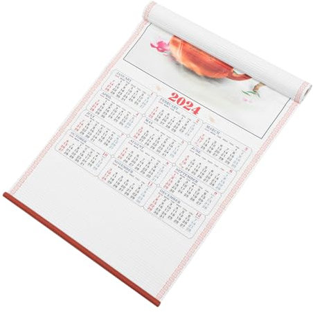 Kalender Wand Herbst Mottoparty Papier Monatskalender Landschaft