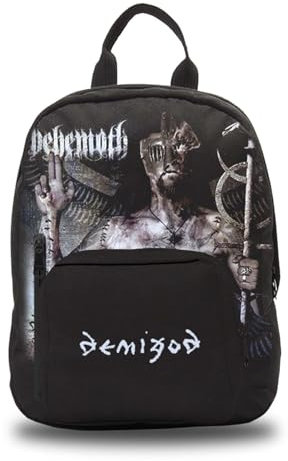Rocksax Unisex Behemoth Backpack-Demigod Mini-Rucksack, Schwarz