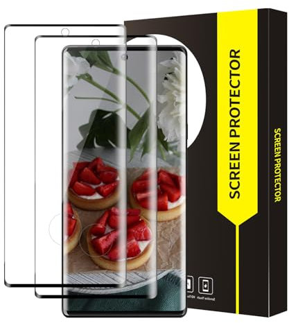 Bodyguard Verre Trempé Google Pixel 6 Pro 5G, 9H Dureté, 3D Couverture Totale, Anti-huile Pixel 6 Pro Verre Trempé, Haute Sensibilité protection écran, Ultra HD Pixel 6 Pro vitre protection-2 pièces