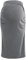 Maternité Femmes Enceintes Jupe Classique Taille Haute Couleur Unie Femmes Enceintes Jupe Jupe Dance (Grey, S)