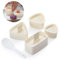 Onigiri-Formenhersteller, Reisball-Sushi-Form-Set, dreieckiges Sushi-Musubi-Maker für Kinder, Mittagessen, Heimwerken, antihaftbeschichtet, leicht zu entformen, 5 Stück