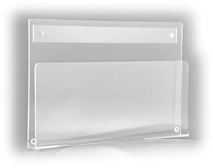 Noirelle Halterungen für Multimedia-Geräte. Wandalterung Halter für Smartphones, Tablets, E-Books, Kopfhörer, Fernbedienungen, Handy, Brillen, Powerbanks (Tab Maxi Halterung mit Klebeband)