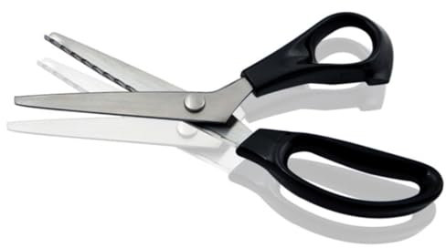 Lurrose Schere 5 Mm Dreiecksschnitt Für Seiden- Baumwoll- Und Nylongewebe Angenehmer Griff Für Bauchmuskeln