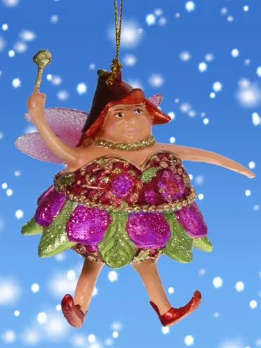 Pommerntraum ® | Weihnachtsbaumschmuck Christbaumdeko Fee Mollyengel Schutzengel RubensEngel Nana Engel Molly Weihnachtsengel Glücksengel Weihnachtsdeko Dekofigur (06-XL)