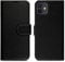 Case for iPhone 12 Mini, Premium Leather Wallet Flip Black Book Case with 2 Card Slots, Kickstand, and Magnetic Closure for iPhone 12 Mini