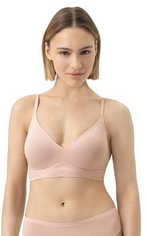 Mey Damen Triangle-BH: Bralette-Form, Bügellos, Glatte, bezogene Pads, verstellbare Träger, Extra flache Nähte, geklebt, Serie Simply Better Invisibles