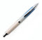 JINHAO 10 Press Fountain Pen Retractable Metal Pen with Ink Converter (Fine Nib, Gradient Blue)