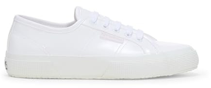 SUPERGA - Sneakers, Donna, Bianco, Sintetico, Casual, 2750 Vegan Varnish Material, Taglia: 37