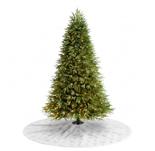 Künstlicher Weihnachtsbaum 150CM PVC Nordmanntanne Tannenbaum Realistischer Künstlich Weihnachtsbaum Langlebig