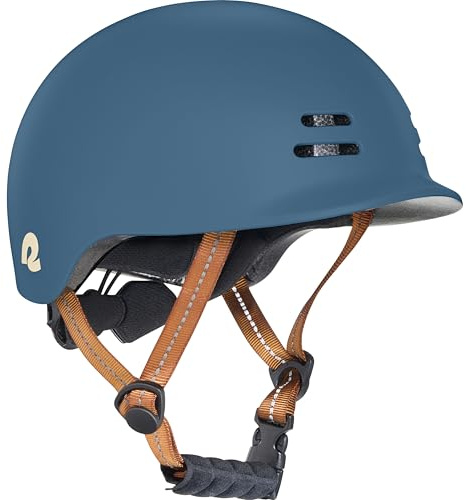 Retrospec Remi Kids Bike Helmet with Built-in Sun Visor - Adjustable Youth & Toddler Safety Gear for Cycling, Skating & Scooters - 11 Air Vents, Washable Padding & Reflective Straps