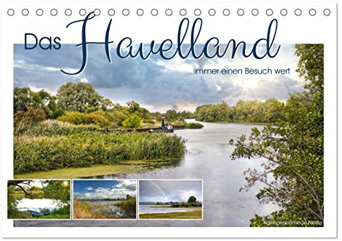 Das Havelland, immer einen Besuch wert (Tischkalender 2026 DIN A5 quer), CALVENDO Monatskalender: Da, wo auch die Kraniche rasten (CALVENDO Natur)