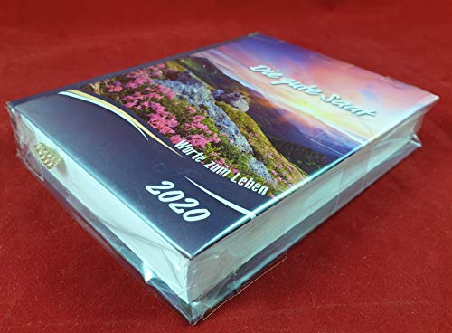 Die gute Saat 2025 - Buchkalender gebunden: Der evangelistische Kalender mit klarer biblischer Botschaft. Buchkalender