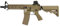 OpTacs Softair - G&G Armament AEG M4 CM16 Raider Airsoft Gewehr 0,5 Joule Desert 6mm BB Semi- und Vollauto