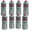 T-Trade Kit Bombolette Gas Butano Multipack 8 Pezzi 230 Grammi Fornelli Campeggio Casa