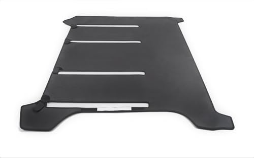 ARIBA Gastraum-Matte passend für VW T4 Multivan 1996-2003 Premium Velours Anthrazit Nubuk-Band