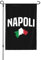 Napoli Italia Bandiera Italiana Bandiera da Giardino Stampa Fronte-retro Bandiera Decorativa, per Giardino Cortile Decorativo per Esterni 12,5x18