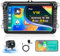 [4G+64G] Inefala Radio Coche para VW Polo Golf Skoda Seat Caddy Tiguan, Wireless CarPlay y Android Auto, 8 Touchscreen Radio 2 DIN con GPS WiFi BT RDS/FM USB SWC Mic Cámara de Visión Trasera