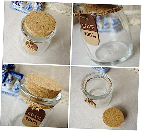 Cabilock Frascos De 100 Ml Con De Para Bodas Boticarios Etiquetas Personalizadas y