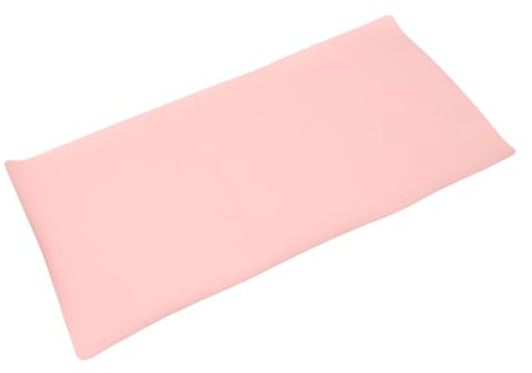 HAPINARY Wasserfeste Kosmetikmatte aus Pu in Rosa Rutschfest und Weich Make Up Schminktischunterlage zum Schutz von Arbeits und Schminktischen 40x80cm