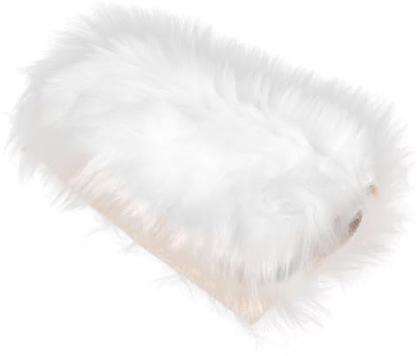 KHBUAB Photo Background Fluffy Rugs Plush Photography Background Mat for Nail Art and Jewelry, Lightweight Soft Acrylic Polyester Display Cushion for Tabletop Photography