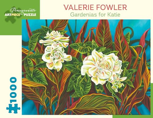 Valerie Fowler Gardenias for Katie 1000-Piece Jigsaw Puzzle