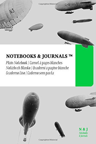 Notebooks & Journals, Zeppelins (Vintage Collection), Pocket, Plain: Soft Cover (4 x 6)(Classic Notebook, Journal, Sketchbook, Diary, Composition Notebook)