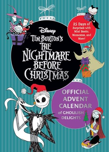 The Nightmare Before Christmas: Official Advent Calendar: Ghoulish Delights: 25 Days of Surprises with Mini Books, Mementos, and More!
