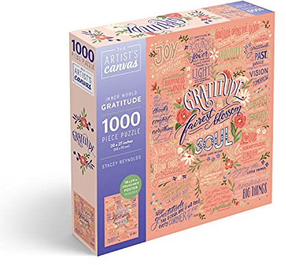 Gratitude Jigsaw Puzzle: Self-Care Jigsaw Puzzle (Inner World)