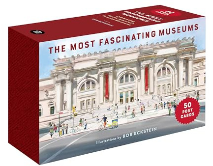 The Most Fascinating Museums Postcards: 50 Postcards Celebrating North America's Favorite Museums