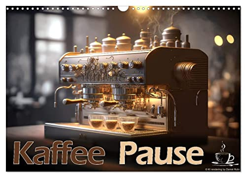 Kaffee Pause (Wandkalender 2026 DIN A3 quer), CALVENDO Monatskalender: Faszination Kaffeemaschinen Design für Liebhaber des Kaffeetrinkens. (CALVENDO Lifestyle)