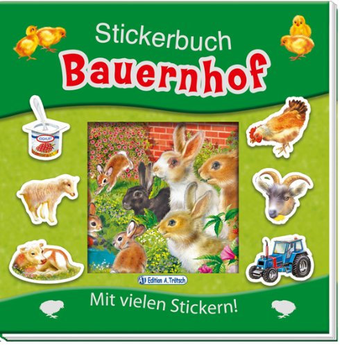 Stickerbuch Bauernhof