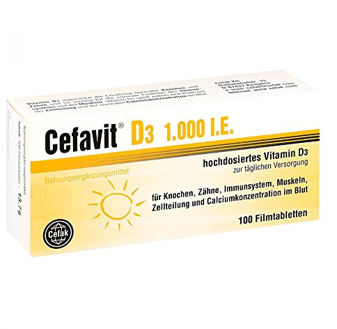 Cefavit D3 1.000 I.e. Filmtabletten 100 stk