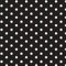 babrause® Baumwollstoff Punkte Schwarz Webware Meterware Popeline OEKOTEX 150cm breit - Ab 0,5 Meter