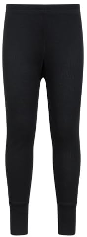 Mountain Warehouse Talus Kids Base Layer Thermal Pants | Lightweight & Breathable Boys & Girls Thermal Leggings, Moisture Wicking Skins for Comfort & Warmth, For Active Wear & Winter