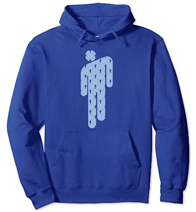 Billie Eilish Official Blue Blohsh Pullover Hoodie