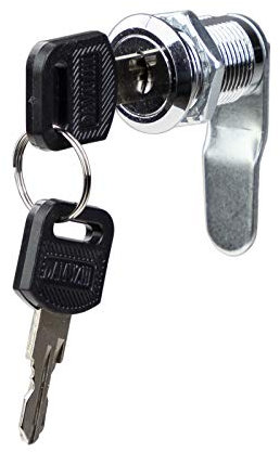 Zylinderschloss Schloss 20 mm mit 2 Schlüsseln für Werkbank Spind