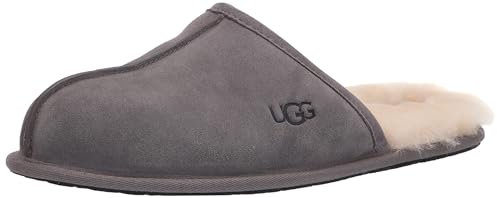 UGG Herren Scuff Slipper, Dunkelgrau, 41 EU