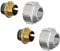 Simplex-Kompressionsadapter-Satz A11 (2 Stück) 18x1mm x G¾F EK Eurokonus elastischdichtend verlängerte Schelle Einsatz in Heizungsanlagen - F11174
