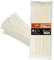 Hizon 100 Pack of White Cable Ties, 300mm x 3.6mm, 12 Premium Tie Wraps, Nylon Zip Ties, Perfect for Home, Office, Garage and Workshop