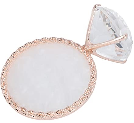 Sonew Resin Nail Art Palette with Diamond Base, Gold