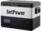 Setpower Réfrigérateur de voiture PT35 - Réfrigérateur portable double zone 35 L (37 litres) - Réfrigérateur de voiture 12 V - Réfrigérateur électrique pour voiture, camping, camping-car, camion