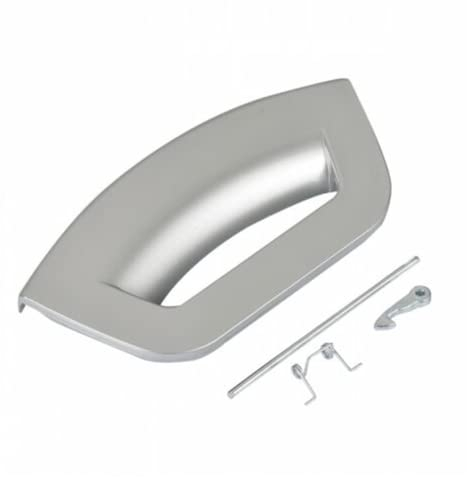 Washing Machine Door Handle Kit Grey Graphite for Hotpoint WDAL8640GUK WDAL9640GUK
