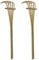 2pcs Five-Tooth Bamboo Sand Rake bamboo rake sand table accessories japanese garden tools craft for kids hand rake Small tiny rakes for zen garden Desktop Zen Garden Tool miniature
