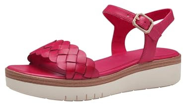 Tamaris Femme 1-28216-42 Sandale Plate, Fuchsia, 38 EU